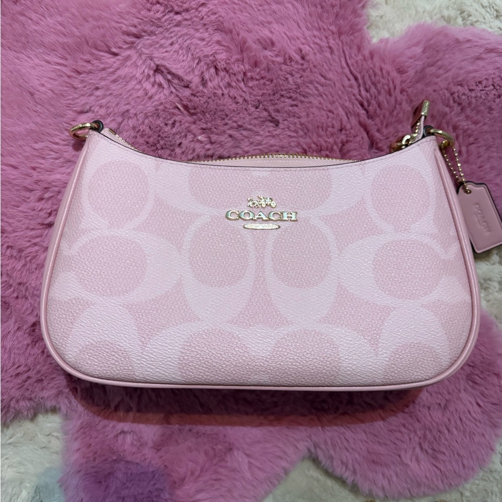 Coach powder Pink Teri Shoulder Bag